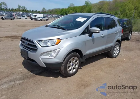 2020 Ford Ecosport Se from USA, damaged, VIN MAJ6S3GLXLC367129